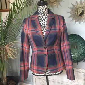 Plaid Blazer